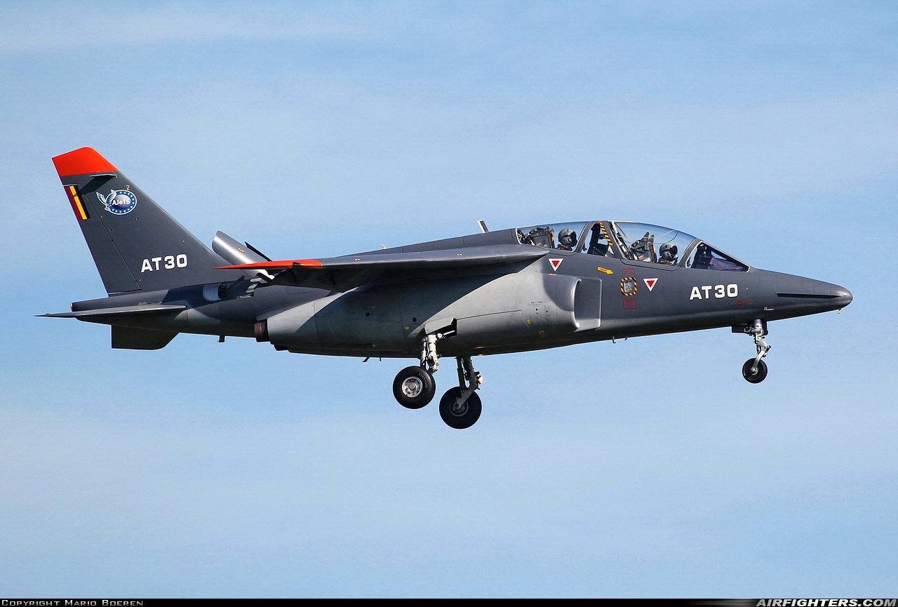 Belgium - Air Force Dassault/Dornier Alpha Jet 1B AT30 at Breda - Gilze-Rijen (GLZ / EHGR), Netherlands