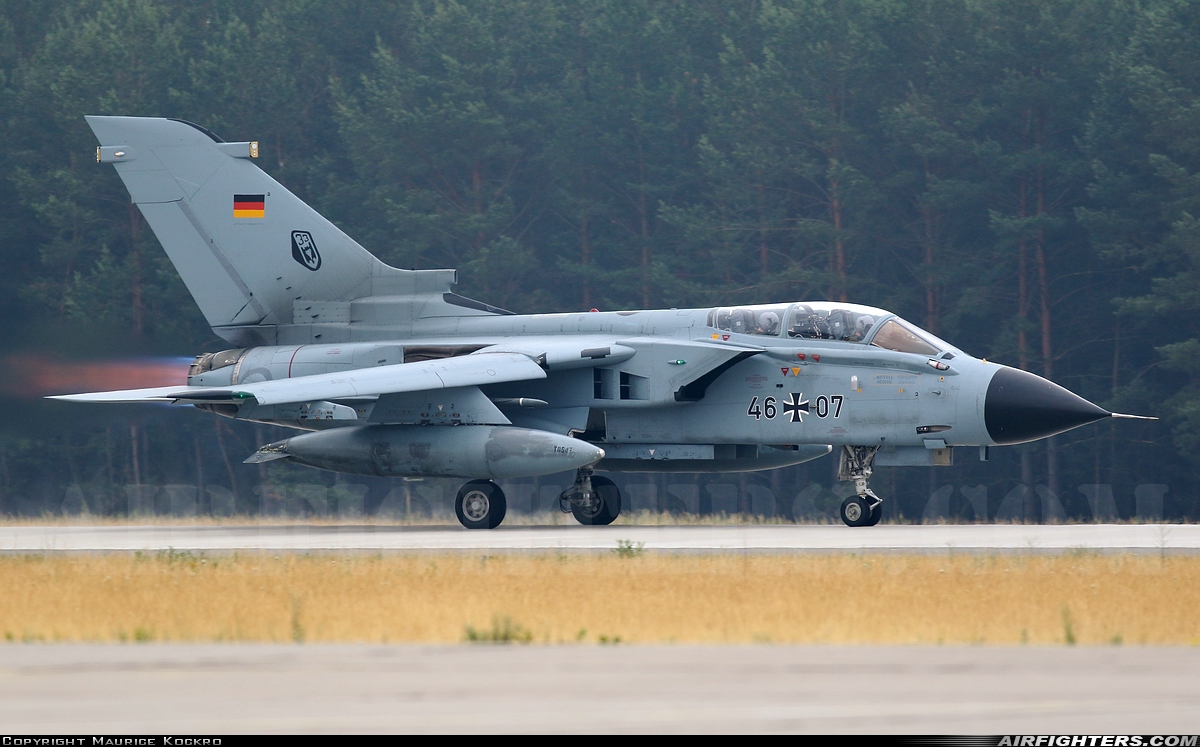 Germany - Air Force Panavia Tornado IDS(T) 46+07 at Holzdorf (ETSH), Germany