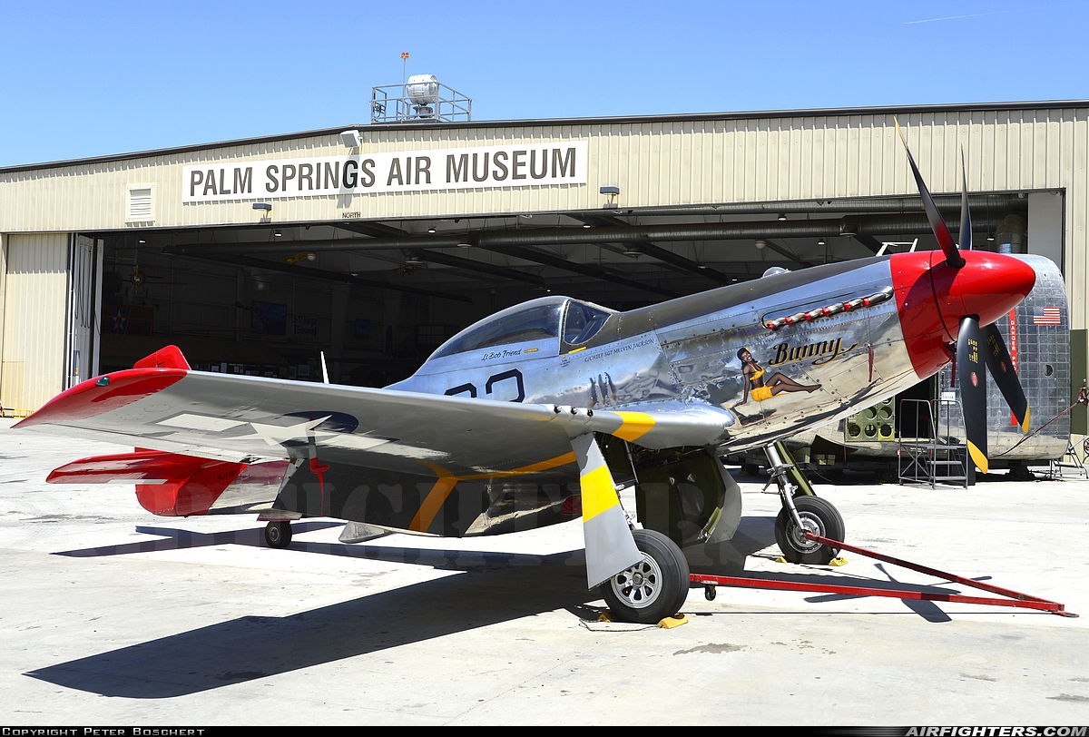 Private - Palm Springs Air Museum North American P-51D Mustang NL151BP at Palm Springs - Int. (Regional / Municipal) (PSP / KPSP), USA