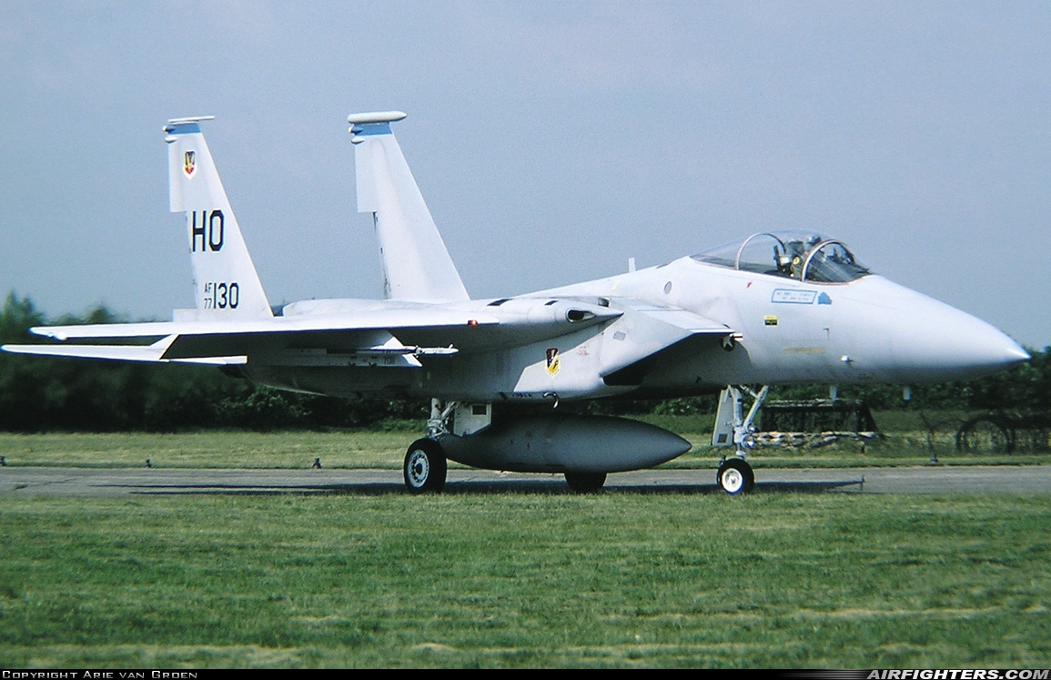 USA - Air Force McDonnell Douglas F-15A Eagle 77-0130 at Breda - Gilze-Rijen (GLZ / EHGR), Netherlands