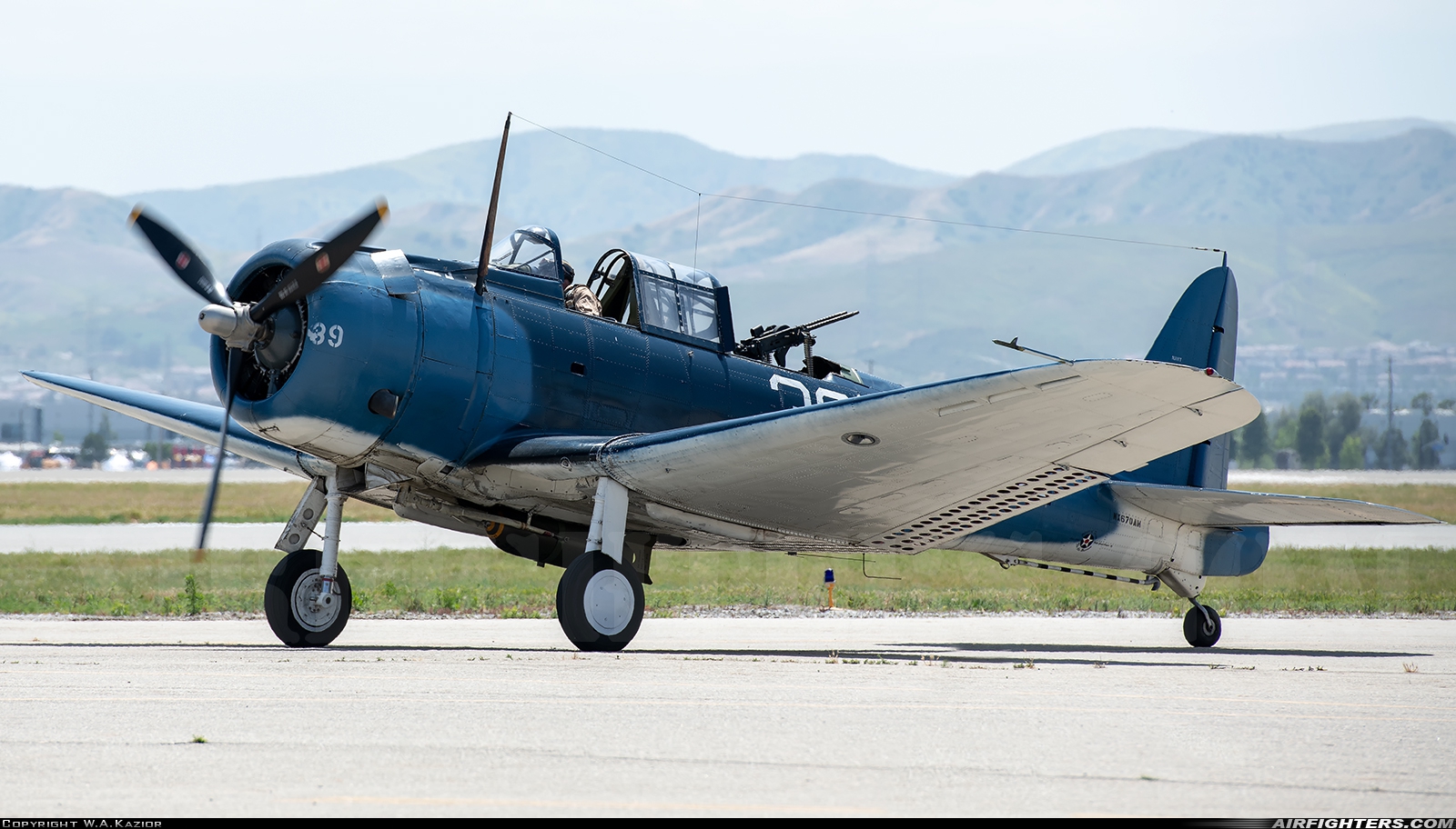 Private - Planes of Fame Air Museum Douglas SBD-5 Dauntless NX670AM at Chino (CNO), USA