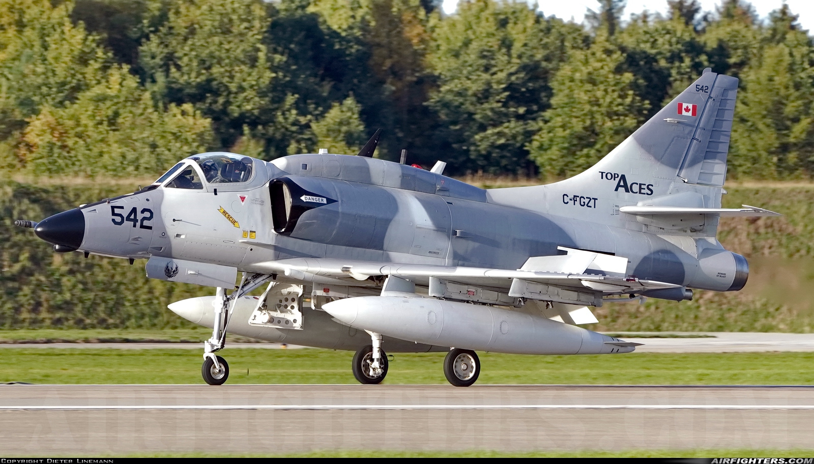 Company Owned - Top Aces (ATSI) Douglas A-4N Skyhawk C-FGZT at Wittmundhafen (Wittmund) (ETNT), Germany