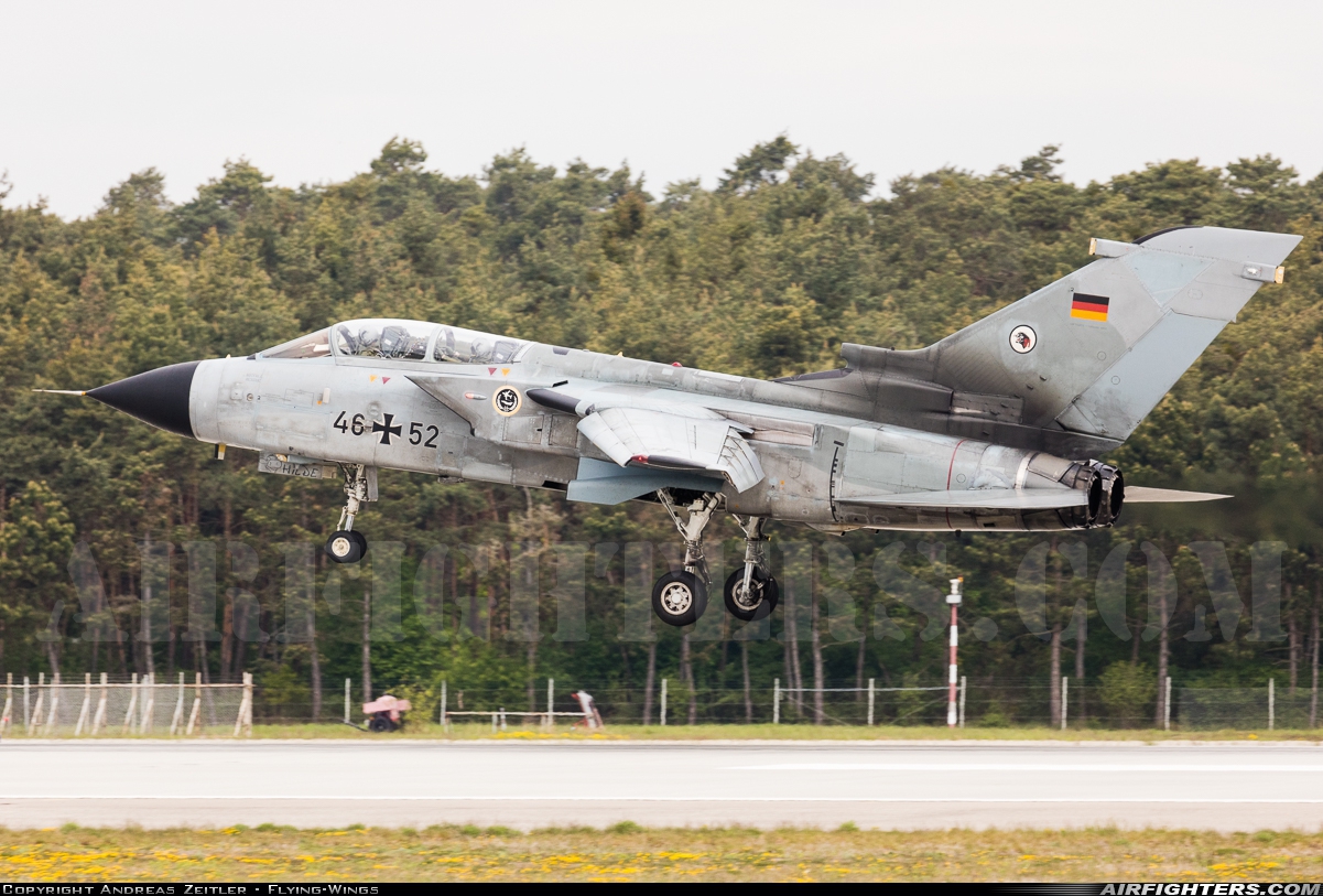 Germany - Air Force Panavia Tornado ECR 46+52 at Ingolstadt - Manching (ETSI), Germany