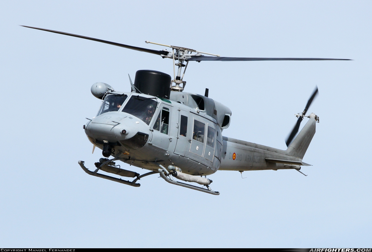 Spain - Navy Agusta-Bell AB-212ASW HA.18-6 at Malaga (AGP / LEMG), Spain