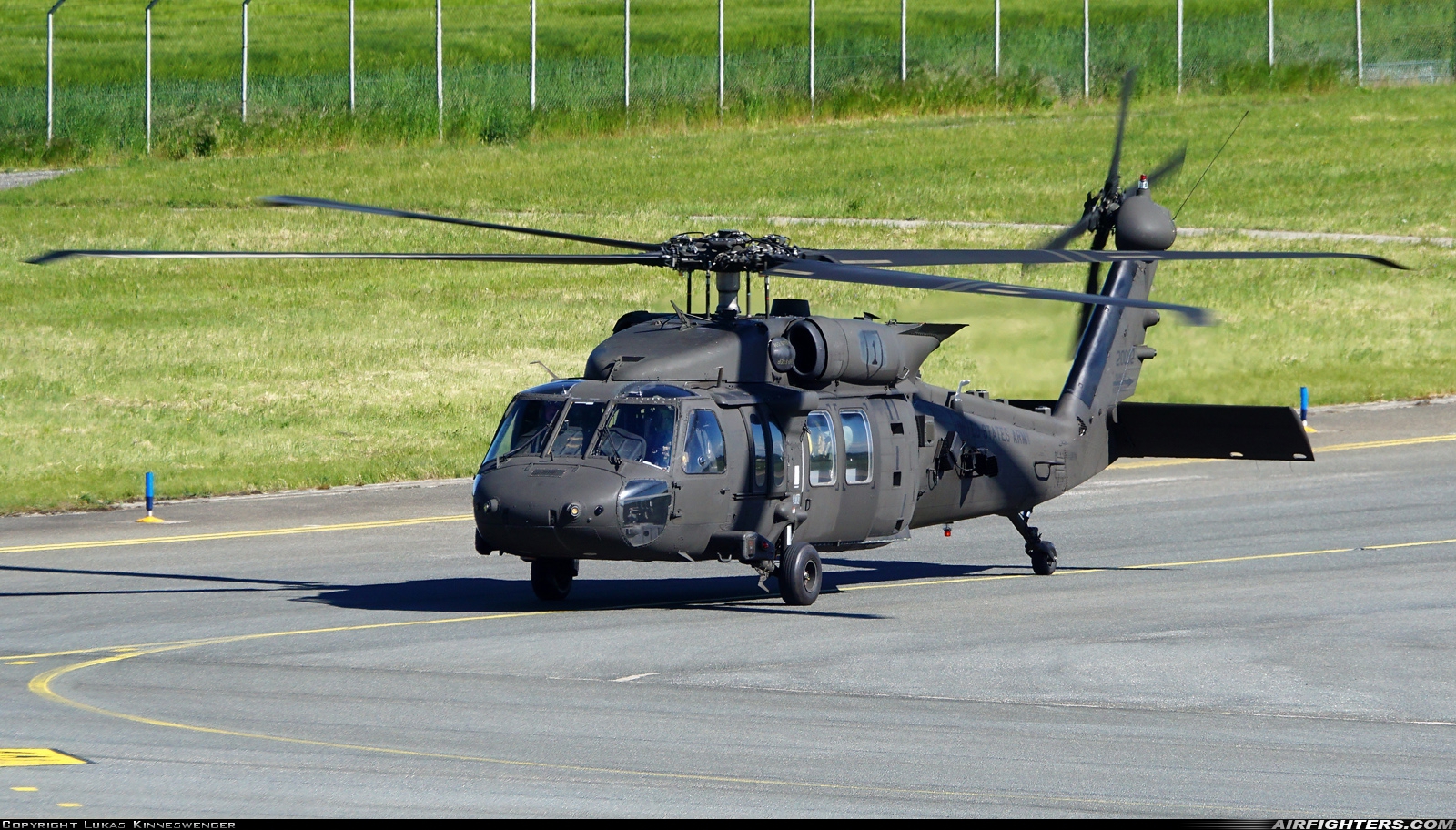 USA - Army Sikorsky UH-60M Black Hawk (S-70A) 07-20092 at Linz - Horsching (LNZ / LOWL / LOXL), Austria