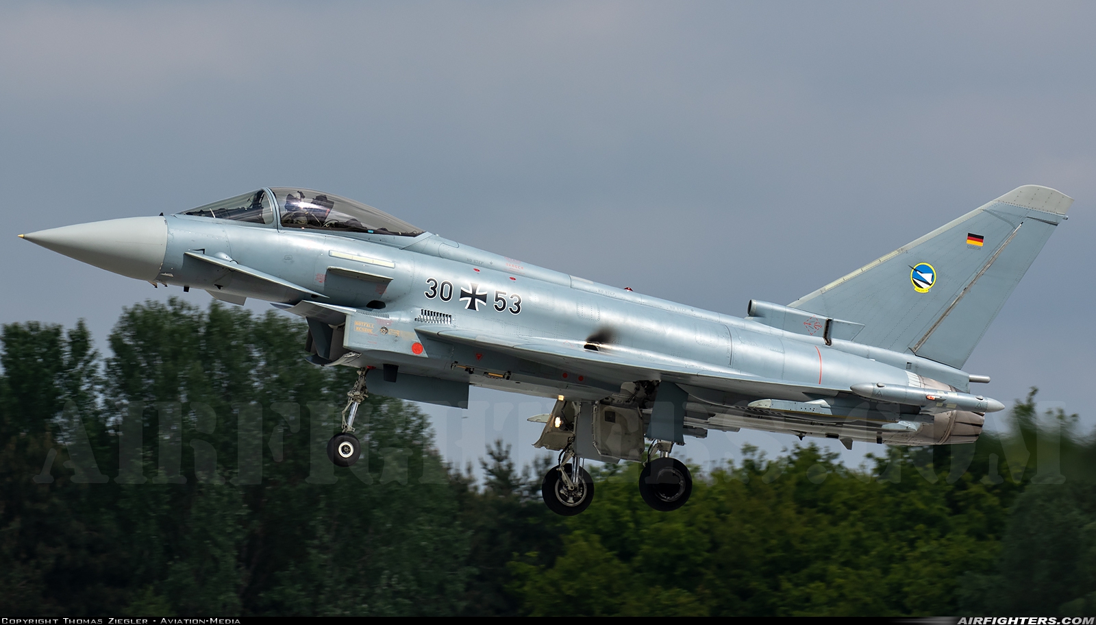 Germany - Air Force Eurofighter EF-2000 Typhoon S 30+53 at Ingolstadt - Manching (ETSI), Germany
