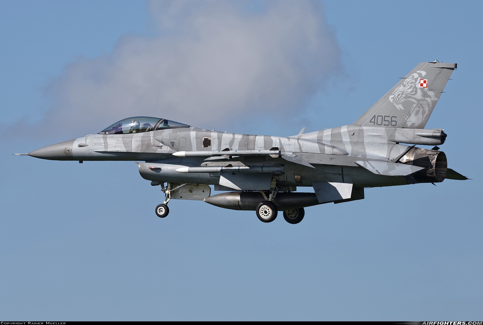 Poland - Air Force General Dynamics F-16C Fighting Falcon 4056 at Leeuwarden (LWR / EHLW), Netherlands