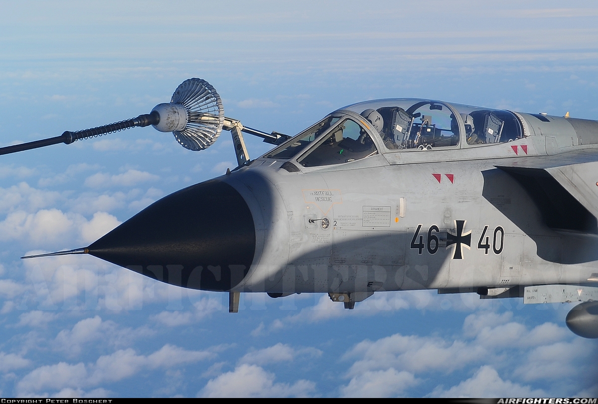 Germany - Air Force Panavia Tornado ECR 46+40 at In Flight, UK