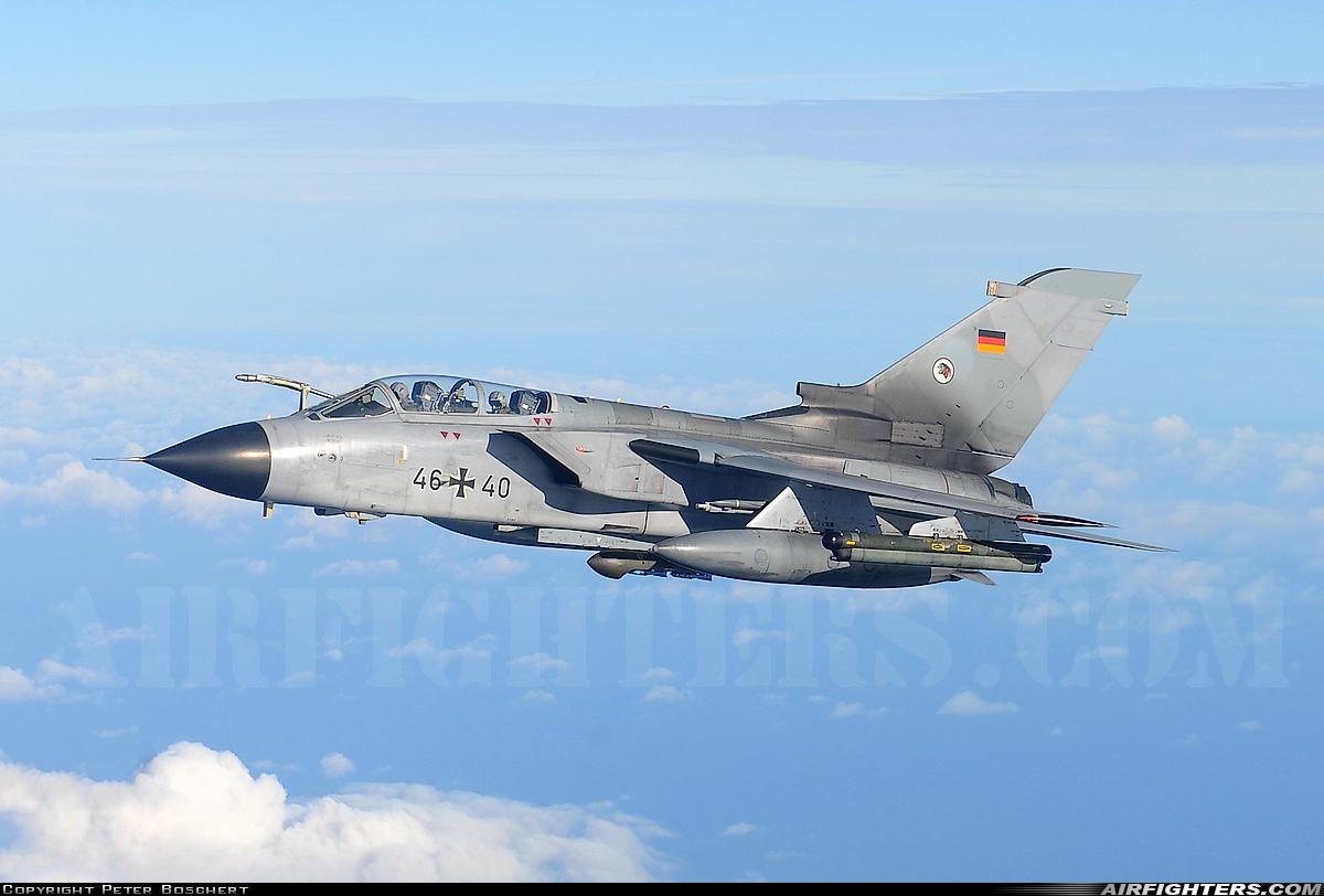 Germany - Air Force Panavia Tornado ECR 46+40 at In Flight, UK
