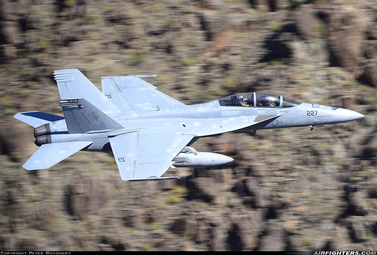 USA - Navy Boeing F/A-18F Super Hornet 168370 at Off-Airport - Rainbow Canyon area, USA