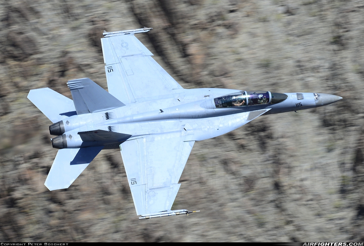 USA - Navy Boeing F/A-18F Super Hornet 166874 at Off-Airport - Rainbow Canyon area, USA