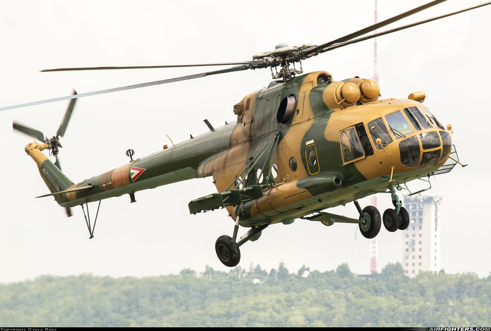 Hungary - Air Force Mil Mi-17 701 at Budaors (LHBS), Hungary