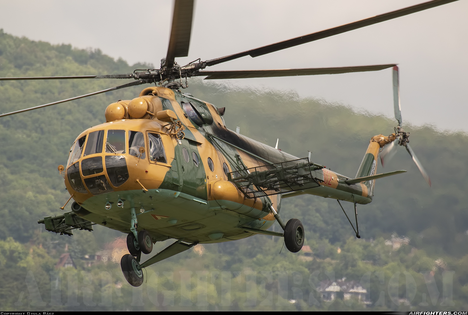 Hungary - Air Force Mil Mi-17 702 at Budaors (LHBS), Hungary