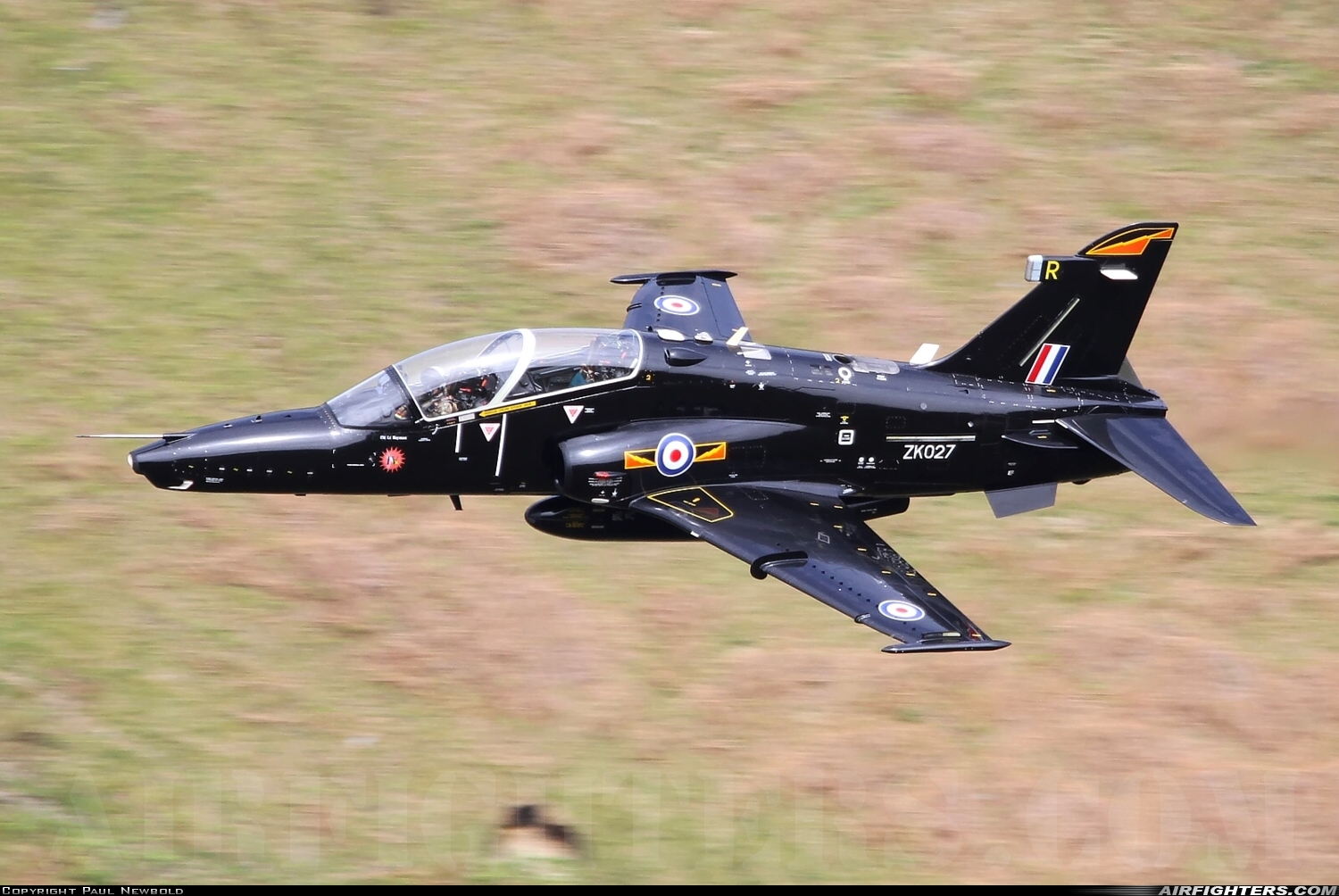 UK - Air Force BAE Systems Hawk T.2 ZK027 at Off-Airport - Machynlleth Loop Area, UK