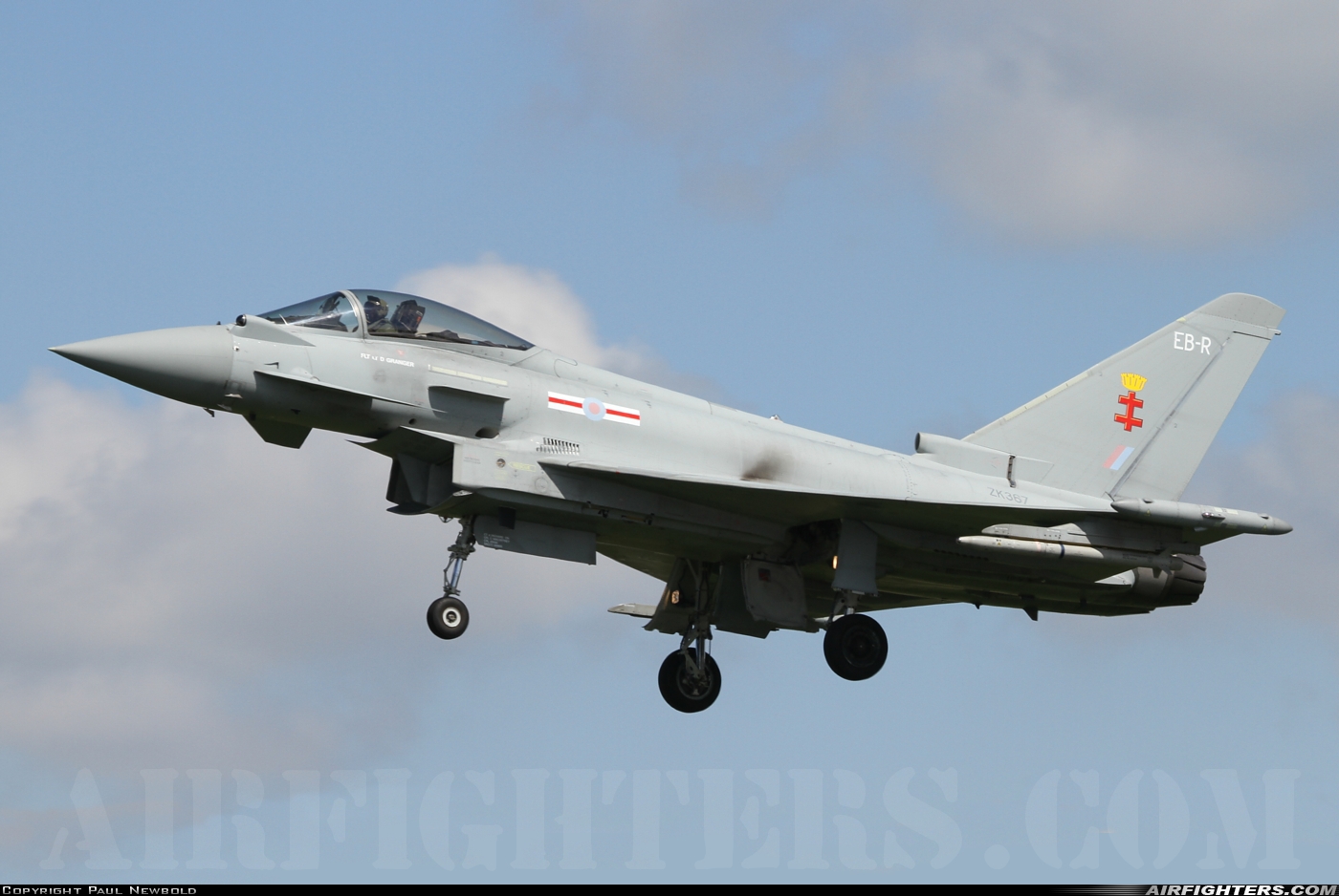 UK - Air Force Eurofighter Typhoon FGR4 ZK367 at Coningsby (EGXC), UK