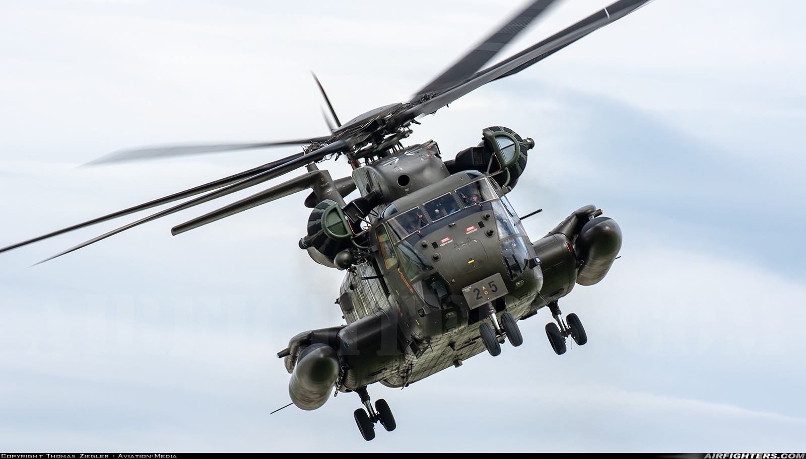 Germany - Air Force Sikorsky CH-53GS (S-65) 84+25 at Namest nad Oslavou (LKNA), Czech Republic