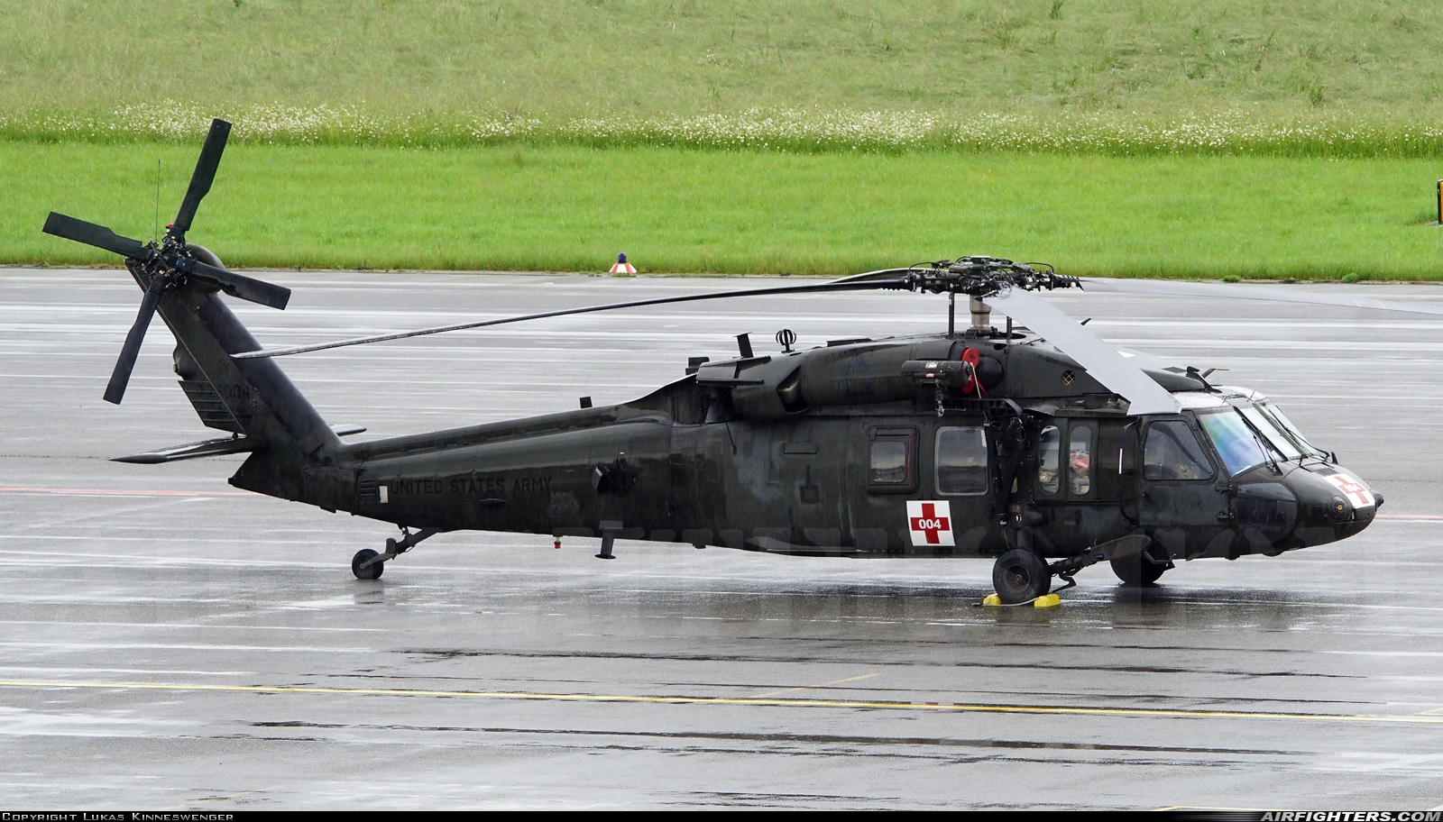USA - Army Sikorsky UH-60A Black Hawk (S-70A) 87-26004 at Linz - Horsching (LNZ / LOWL / LOXL), Austria