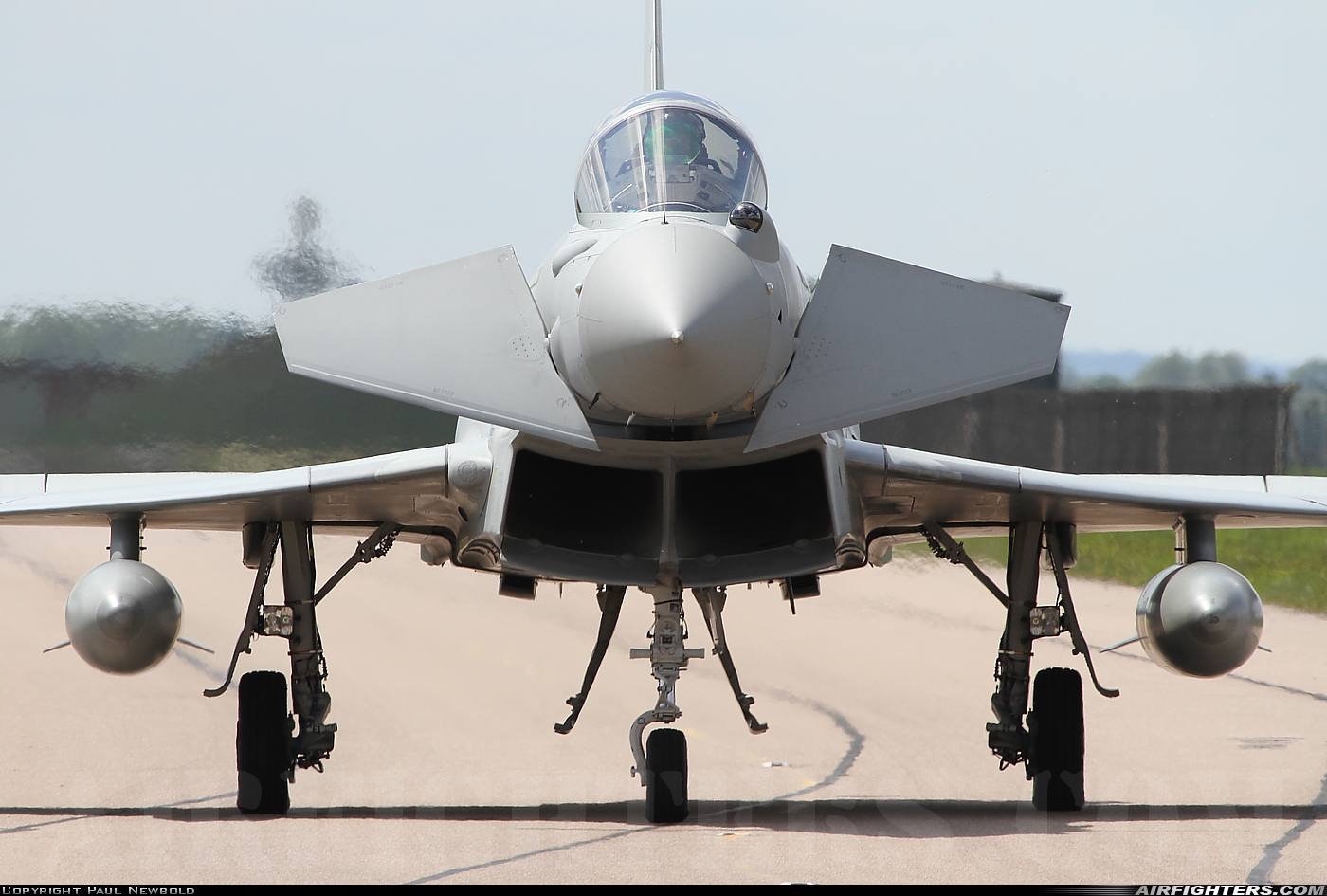 UK - Air Force Eurofighter Typhoon FGR4 ZK340 at Coningsby (EGXC), UK