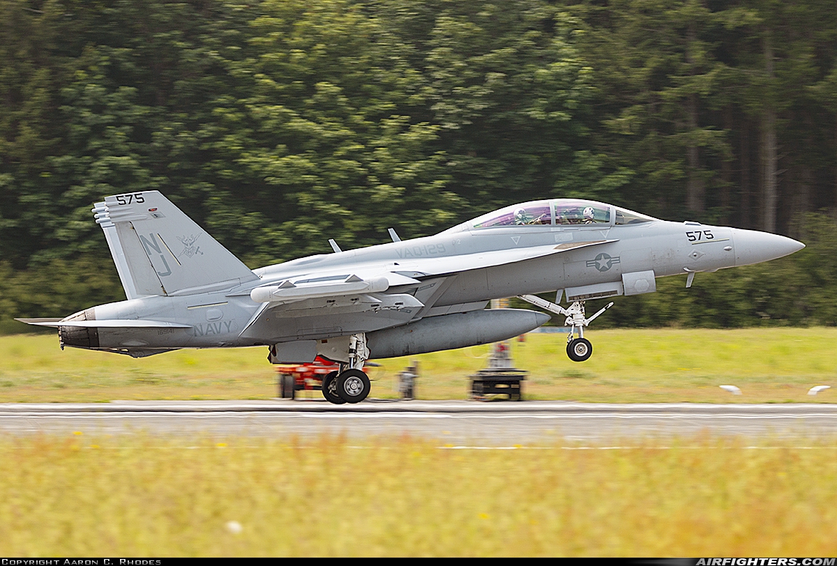 USA - Navy Boeing EA-18G Growler 169141 at Coupeville - NOLF Coupeville (NRA / KNRA), USA