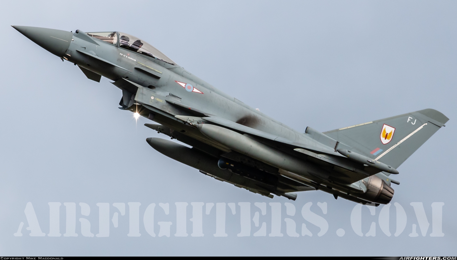 UK - Air Force Eurofighter Typhoon FGR4 ZK314 at Lossiemouth (LMO / EGQS), UK