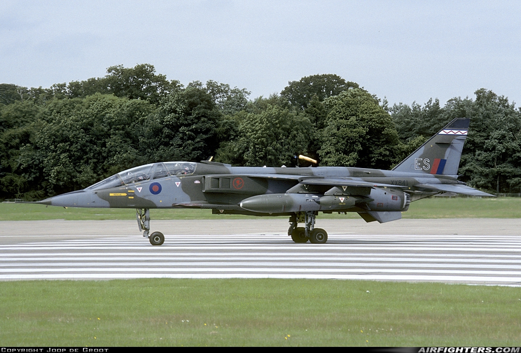 UK - Air Force Sepecat Jaguar T2 XX841 at Coltishall (CLF / EGYC), UK