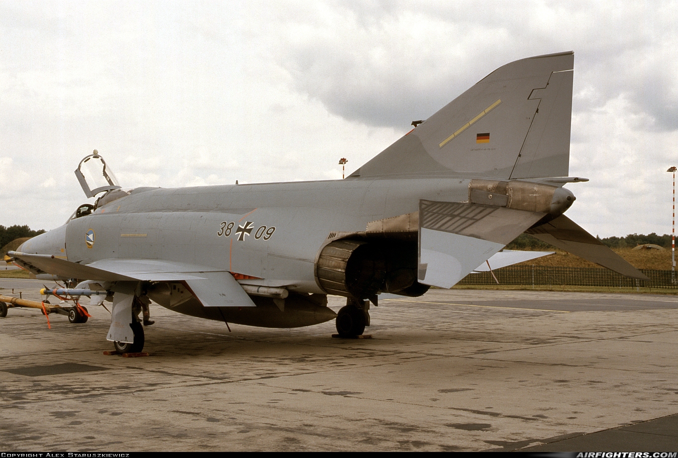 Germany - Air Force McDonnell Douglas F-4F Phantom II 38+09 at Neuburg - Zell (ETSN), Germany