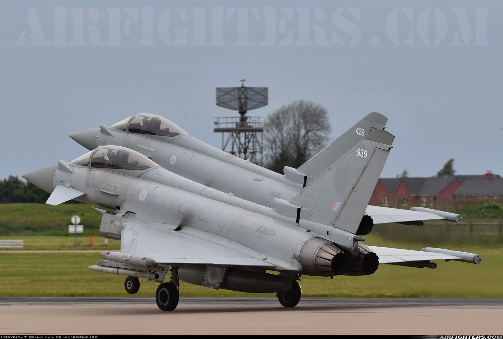 UK - Air Force Eurofighter Typhoon FGR4 ZJ939 at Coningsby (EGXC), UK