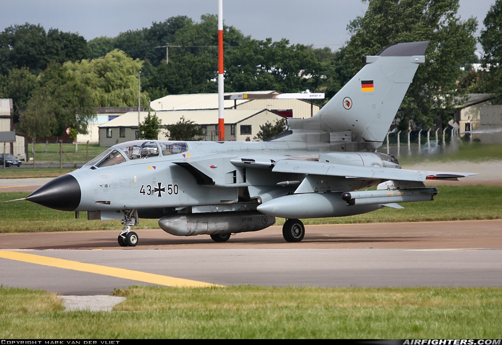 Germany - Air Force Panavia Tornado IDS 43+50 at Fairford (FFD / EGVA), UK