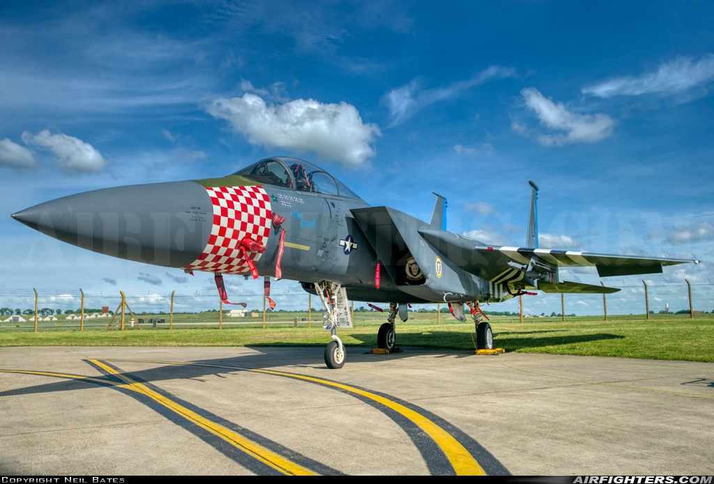 USA - Air Force McDonnell Douglas F-15C Eagle 84-0010 at Lakenheath (LKZ / EGUL), UK