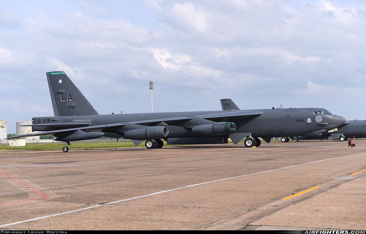 USA - Air Force Boeing B-52H Stratofortress 61-0002 at Bossier City - Barksdale AFB (BAD / KBAD), USA
