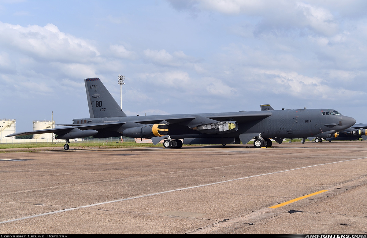 USA - Air Force Boeing B-52H Stratofortress 61-0017 at Bossier City - Barksdale AFB (BAD / KBAD), USA