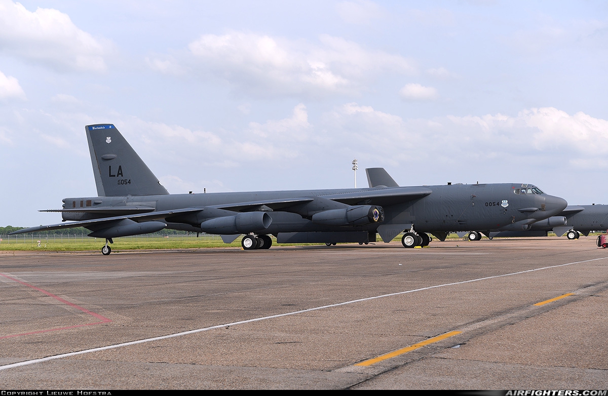 USA - Air Force Boeing B-52H Stratofortress 60-0054 at Bossier City - Barksdale AFB (BAD / KBAD), USA