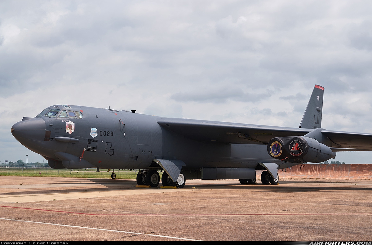 USA - Air Force Boeing B-52H Stratofortress 60-0028 at Bossier City - Barksdale AFB (BAD / KBAD), USA