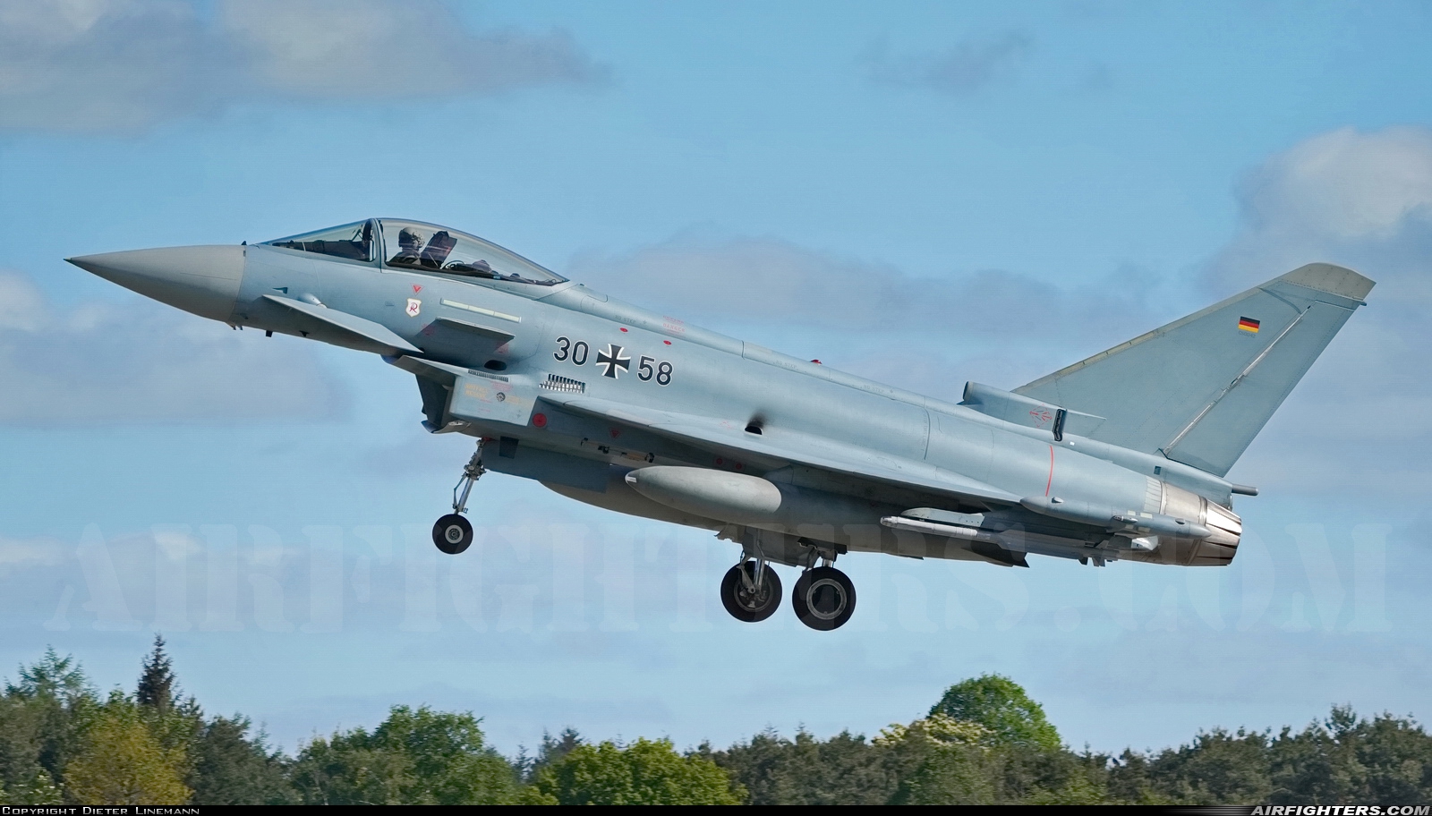 Germany - Air Force Eurofighter EF-2000 Typhoon S 30+58 at Wittmundhafen (Wittmund) (ETNT), Germany