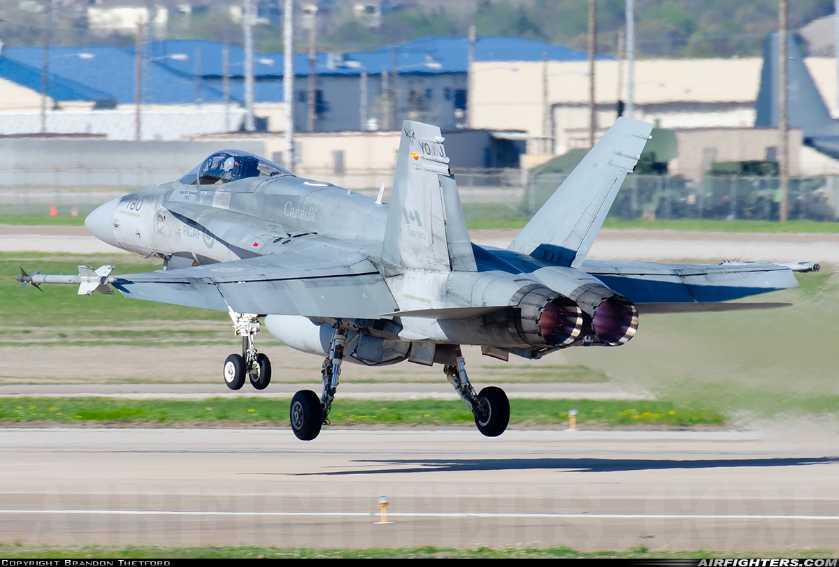 Canada - Air Force McDonnell Douglas CF-188A Hornet (CF-18A) 188780 at Fort Worth - NAS JRB / Carswell Field (AFB) (NFW / KFWH), USA