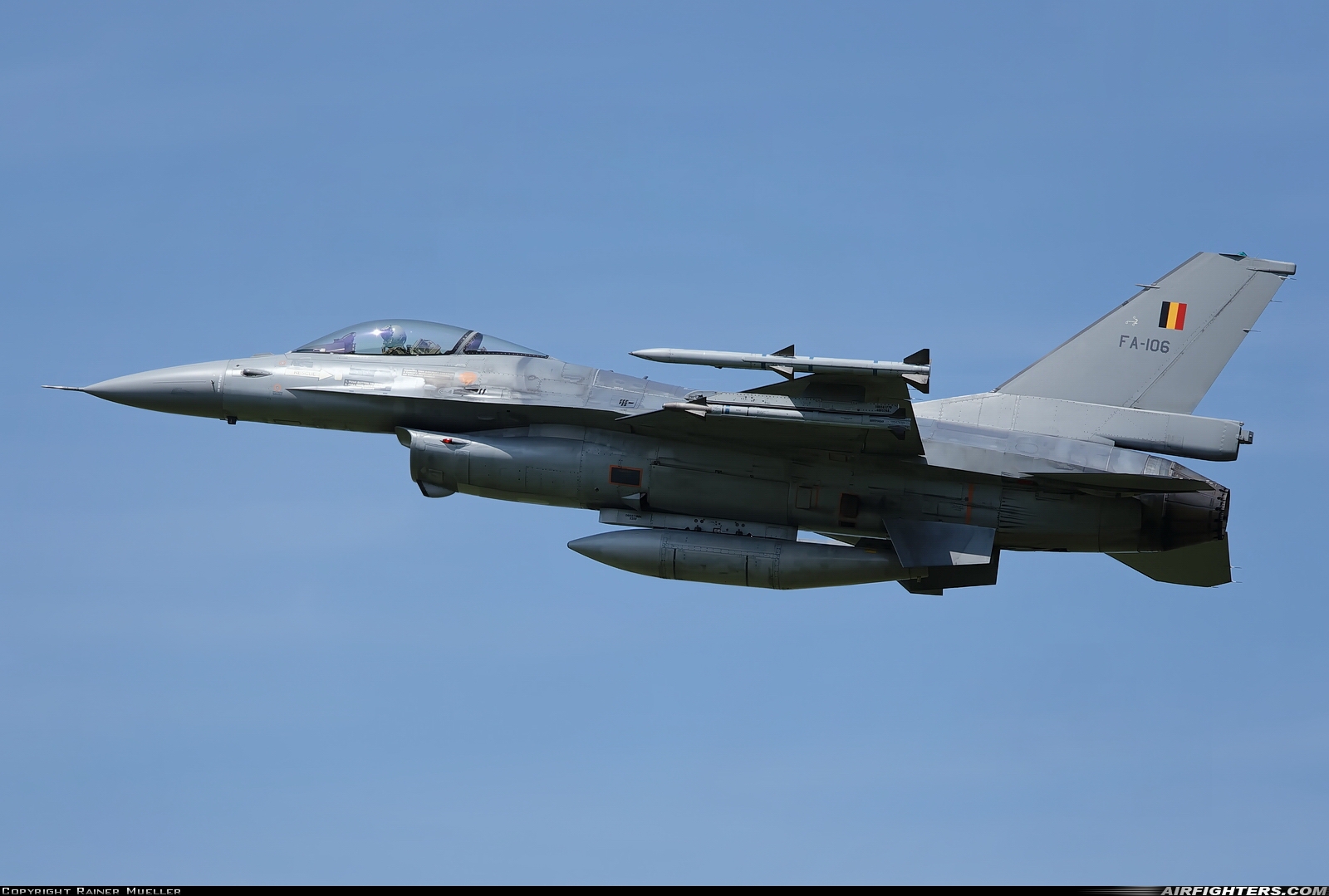 Belgium - Air Force General Dynamics F-16AM Fighting Falcon FA-106 at Leeuwarden (LWR / EHLW), Netherlands