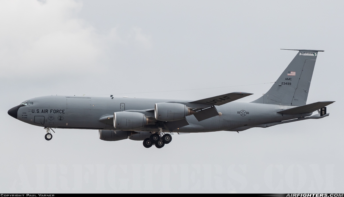 USA - Air Force Boeing KC-135R Stratotanker (717-148) 62-3499 at Moses Lake - Grant County Int. (Larson AFB) (MWH / LRN), USA