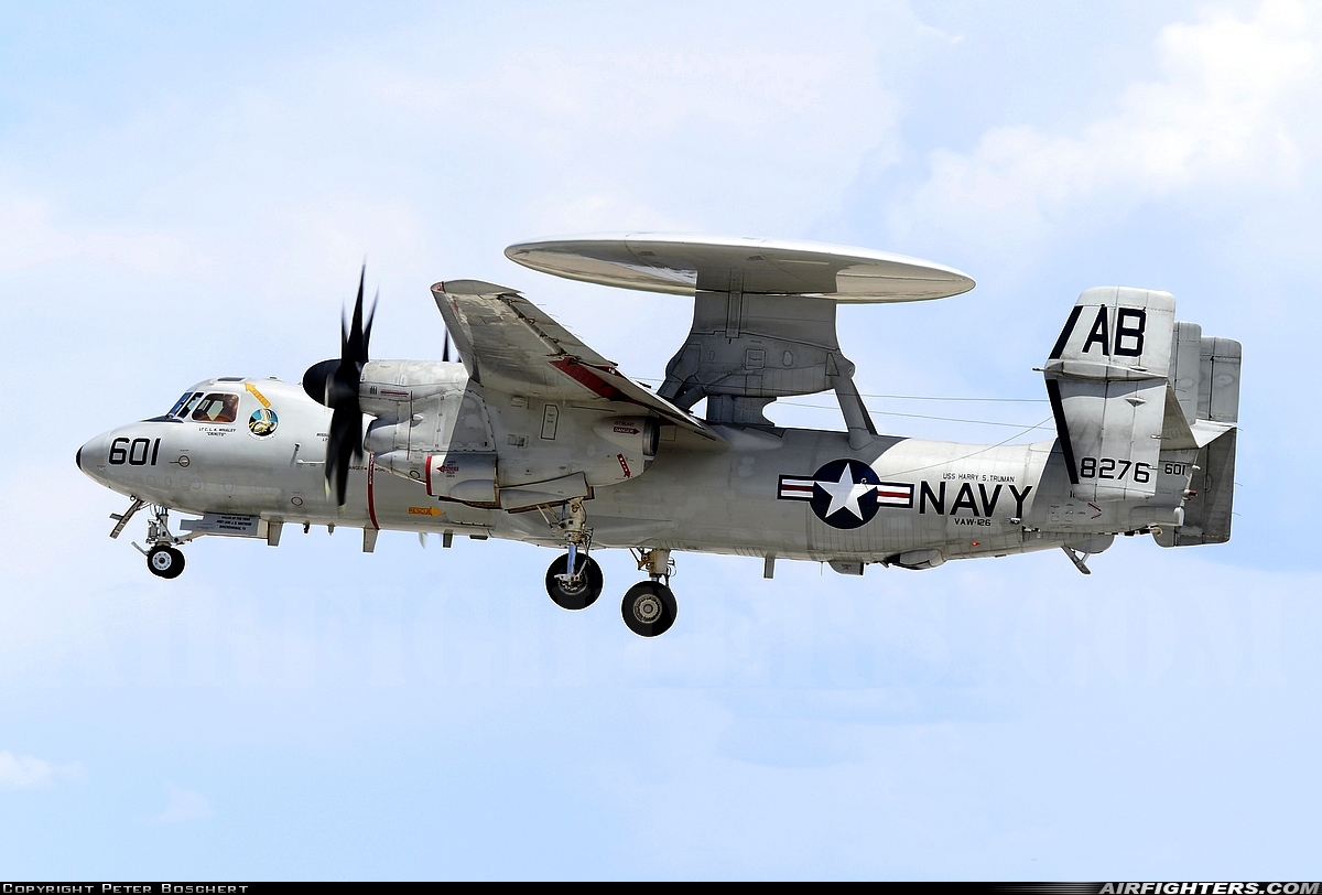 USA - Navy Grumman E-2D Advanced Hawkeye 168276 at Point Mugu - NAS / Naval Bases Ventura County (NTD / KNTD), USA
