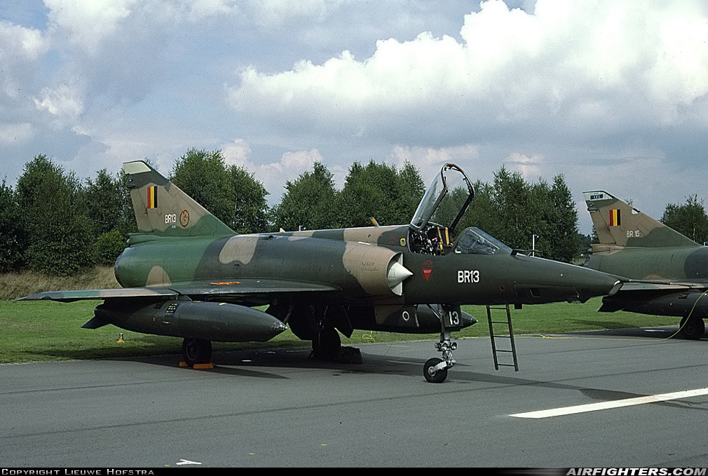Belgium - Air Force Dassault Mirage 5BR BR13 at Kleine Brogel (EBBL), Belgium