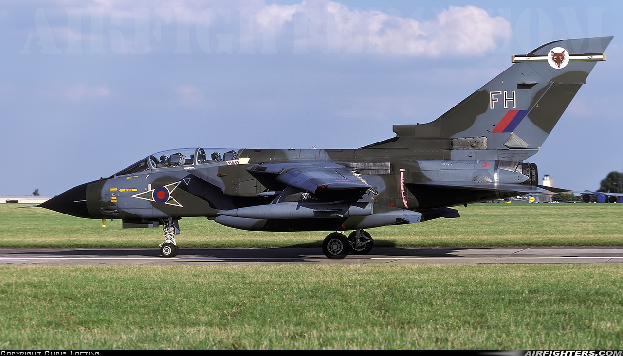 UK - Air Force Panavia Tornado GR1B ZA475 at Cottesmore (Oakham) (OKH / EGXJ), UK