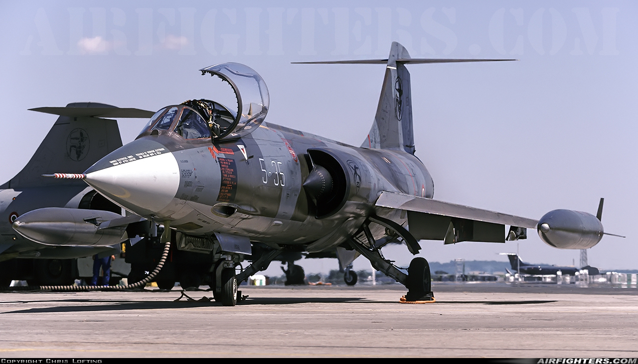 Italy - Air Force Lockheed F-104S-ASA Starfighter MM6920 at Fairford (FFD / EGVA), UK