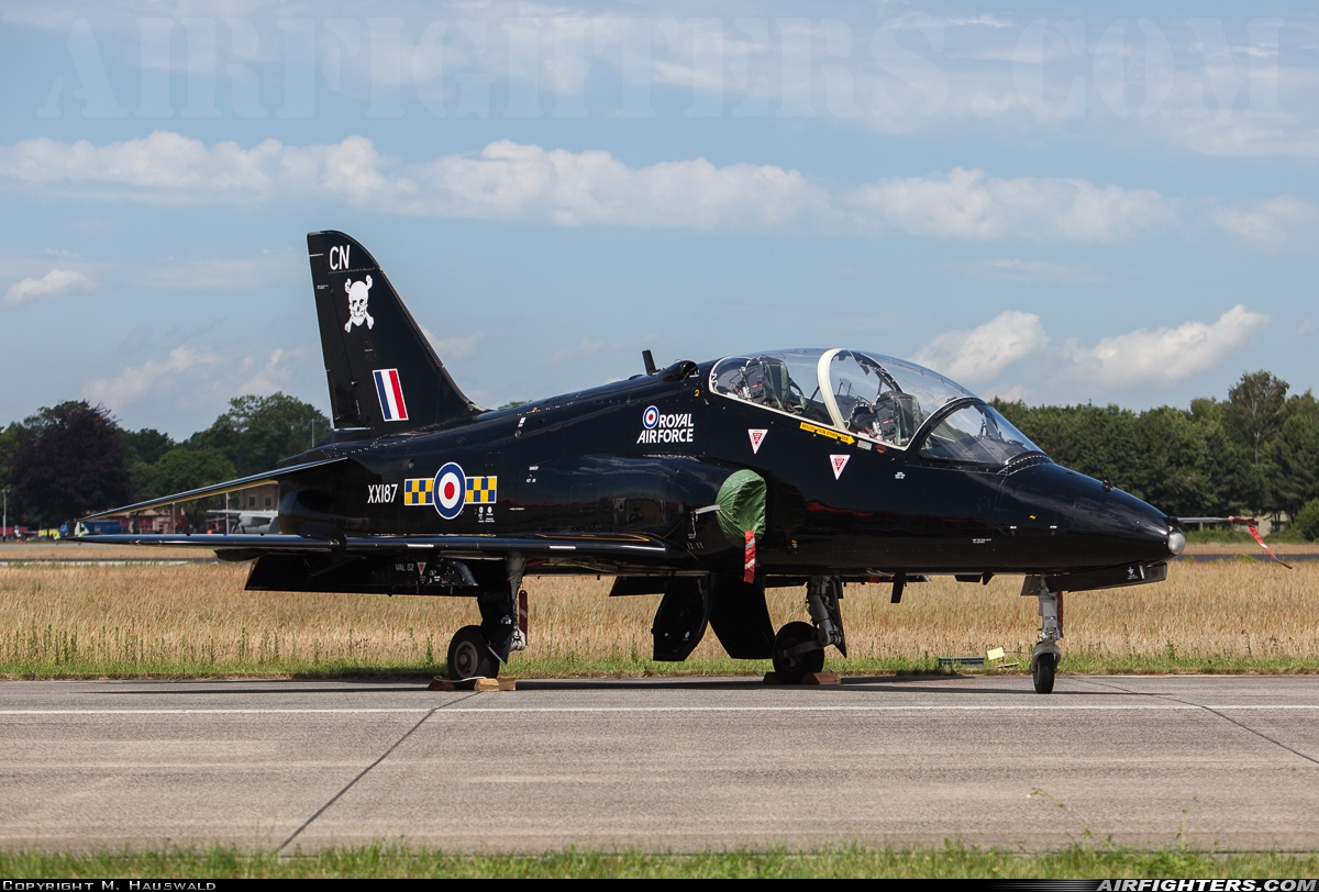 UK - Air Force British Aerospace Hawk T.1A XX187 at Uden - Volkel (UDE / EHVK), Netherlands