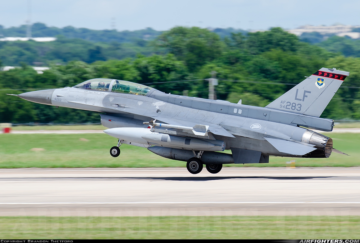 Singapore - Air Force General Dynamics F-16D Fighting Falcon 94-0283 at Fort Worth - NAS JRB / Carswell Field (AFB) (NFW / KFWH), USA