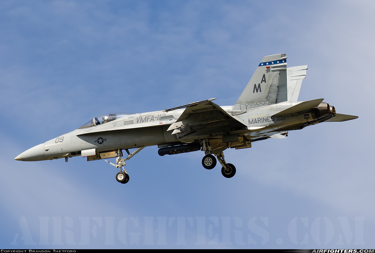 USA - Marines McDonnell Douglas F/A-18A+ Hornet 162409 at Fort Worth - NAS JRB / Carswell Field (AFB) (NFW / KFWH), USA