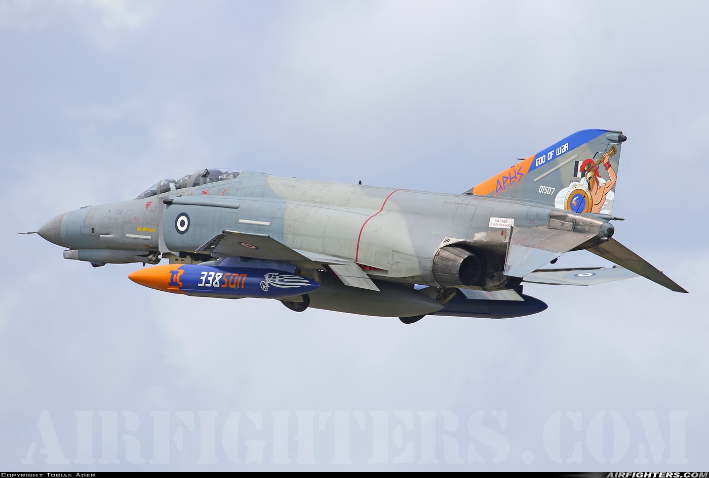 Greece - Air Force McDonnell Douglas F-4E AUP Phantom II 01507 at Uden - Volkel (UDE / EHVK), Netherlands