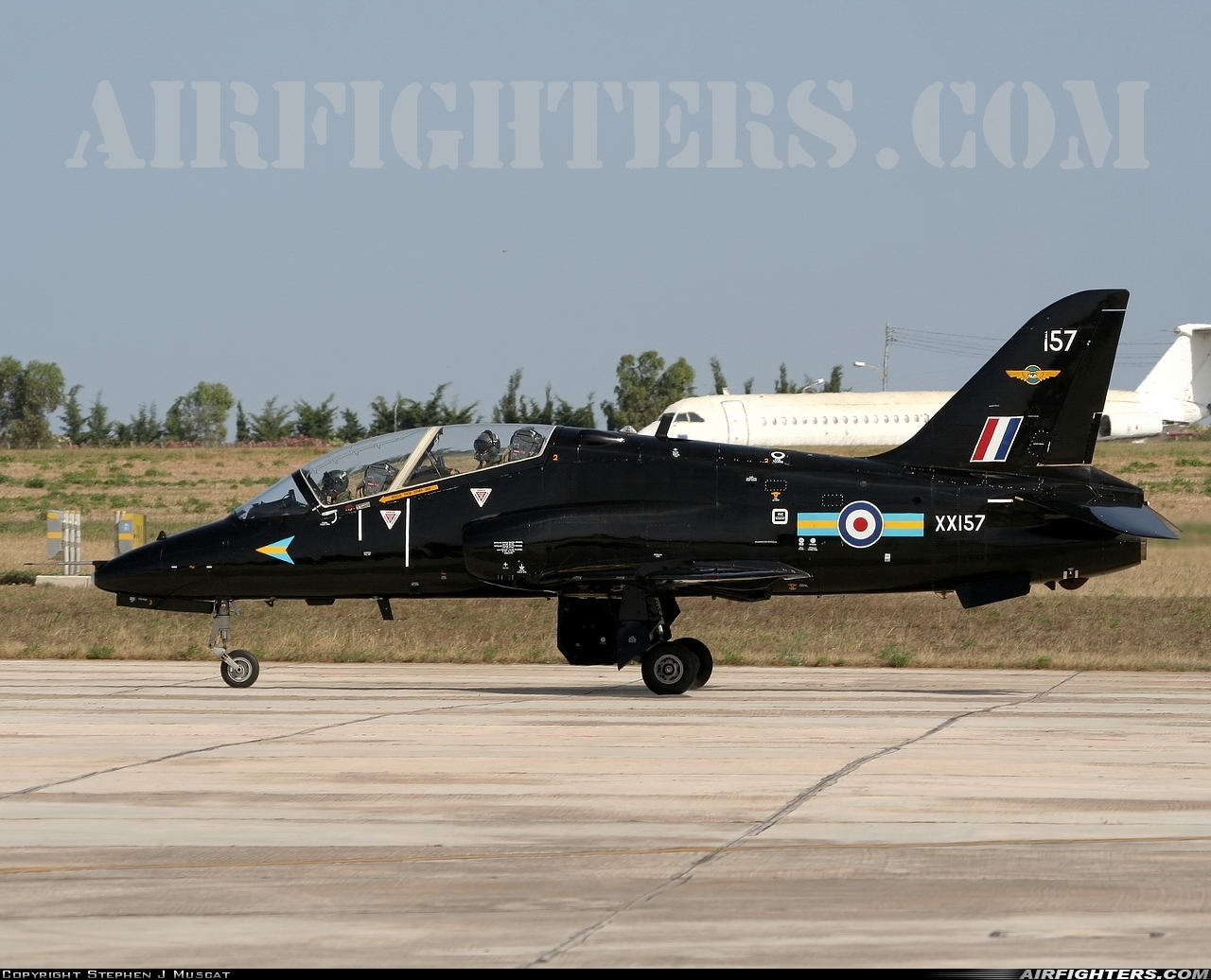 UK - Air Force British Aerospace Hawk T.1A XX157 at Luqa - Malta International (MLA / LMML), Malta