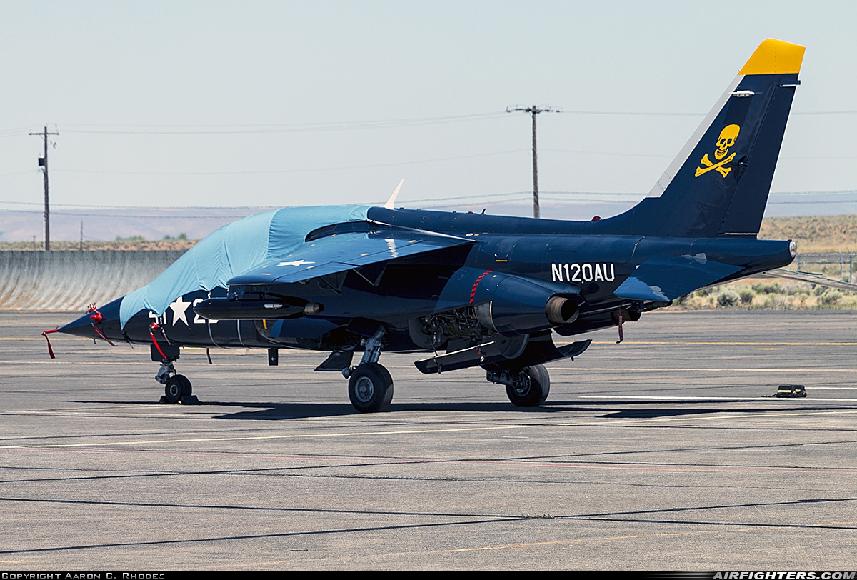 Private - Mustang High Flight LLC Dassault/Dornier Alpha Jet A N120AU at Moses Lake - Grant County Int. (Larson AFB) (MWH / LRN), USA
