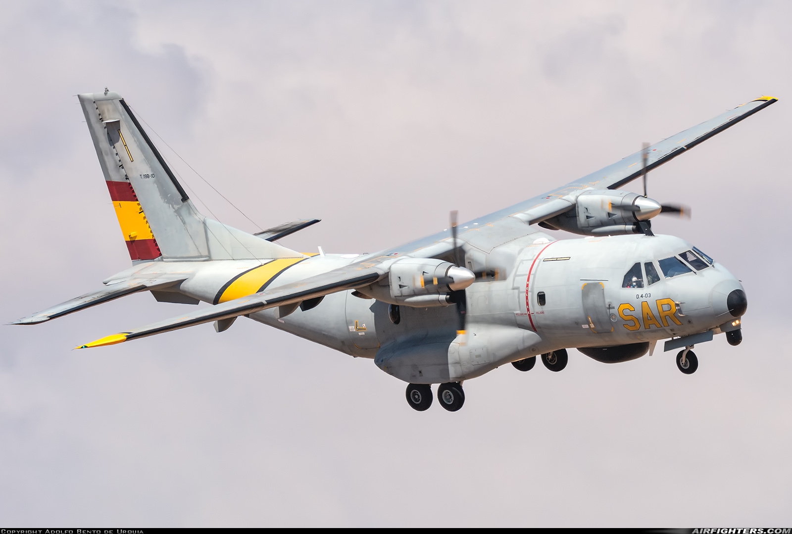 Spain - Air Force CASA CN235-100MPA T.19B-10 at Gran Canaria (- Las Palmas / Gando) (LPA / GCLP), Spain