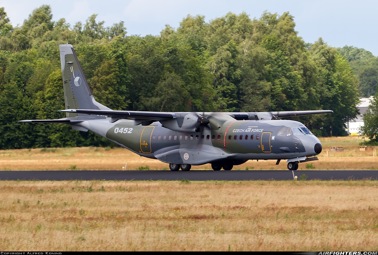 Czech Republic - Air Force CASA C-295M 0452 at Uden - Volkel (UDE / EHVK), Netherlands