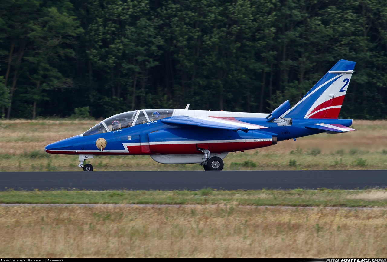 France - Air Force Dassault/Dornier Alpha Jet E E146 at Uden - Volkel (UDE / EHVK), Netherlands